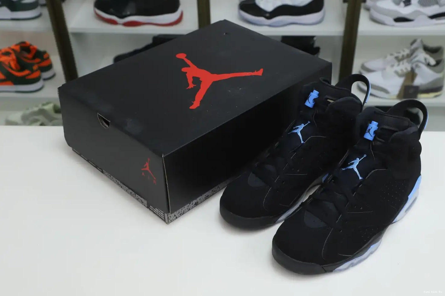 Kimikick Air unc Jordan Jordan 6 0602